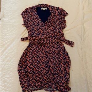 Liz Claibourne Faux Wrap Dress